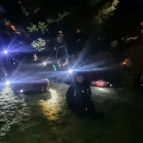 Vasaljósaganga með 1. bekk