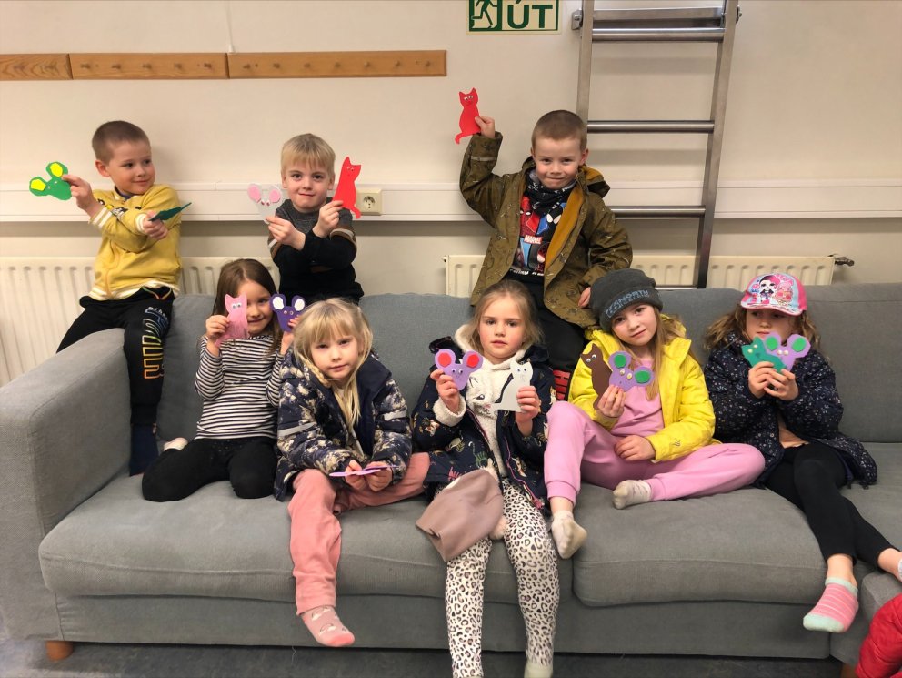 Skólahópar í textíl