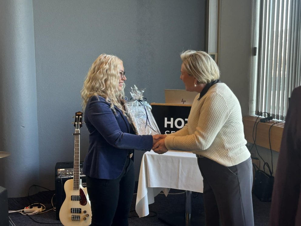 Íslenskuskólinn fékk menntaverðlaun Suðurlands