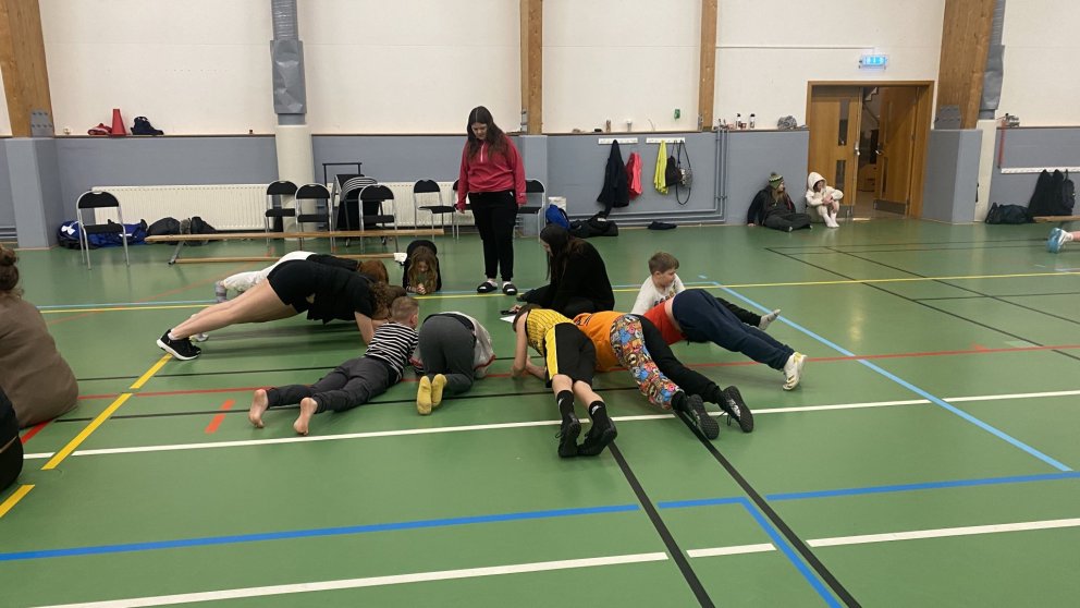 Vel heppnaður íþróttadagur Grænfánanefndar