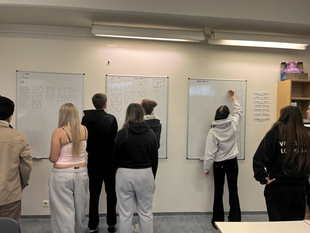 Hugsandi skólastofa í stærðfræði