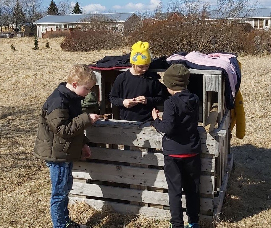 3. bekkur í útikennslu