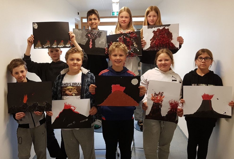 Eldfjöll í 5. til 7.bekk