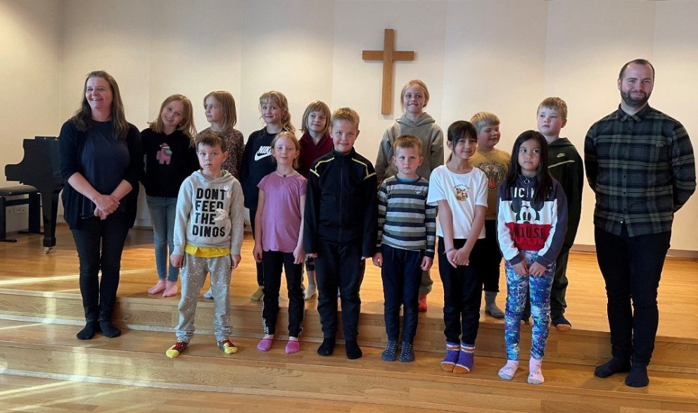 Tónleikar kórs yngsta stigs