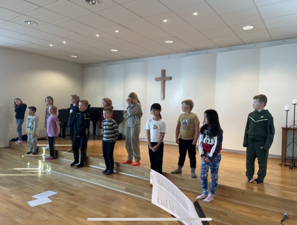 Tónleikar hjá kór yngsta stigs