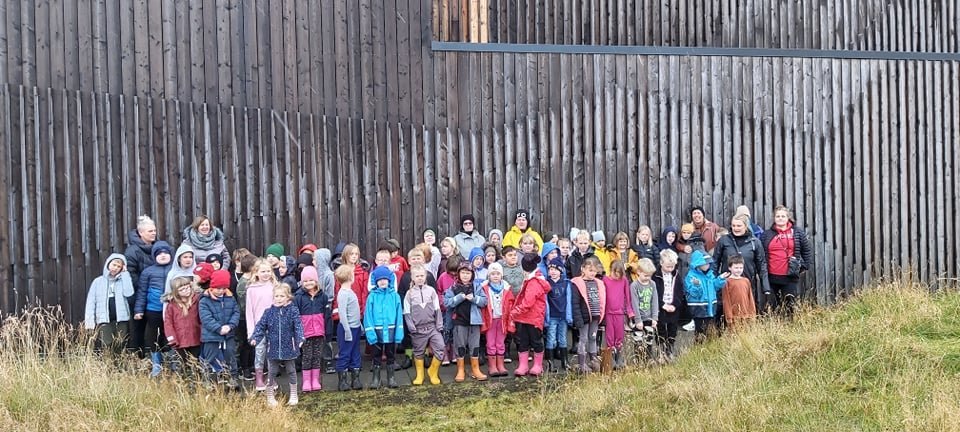 Myndir frá haustferð yngsta stigs í Þorsteinslund og í Lava Center á Hvolsvelli