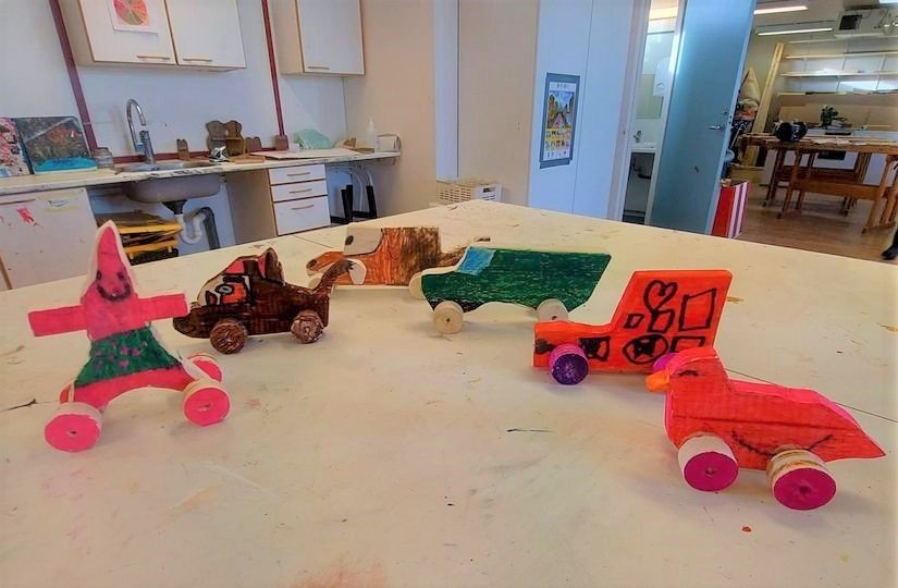 Smíði í 3. og 4.b. : Flott farartæki