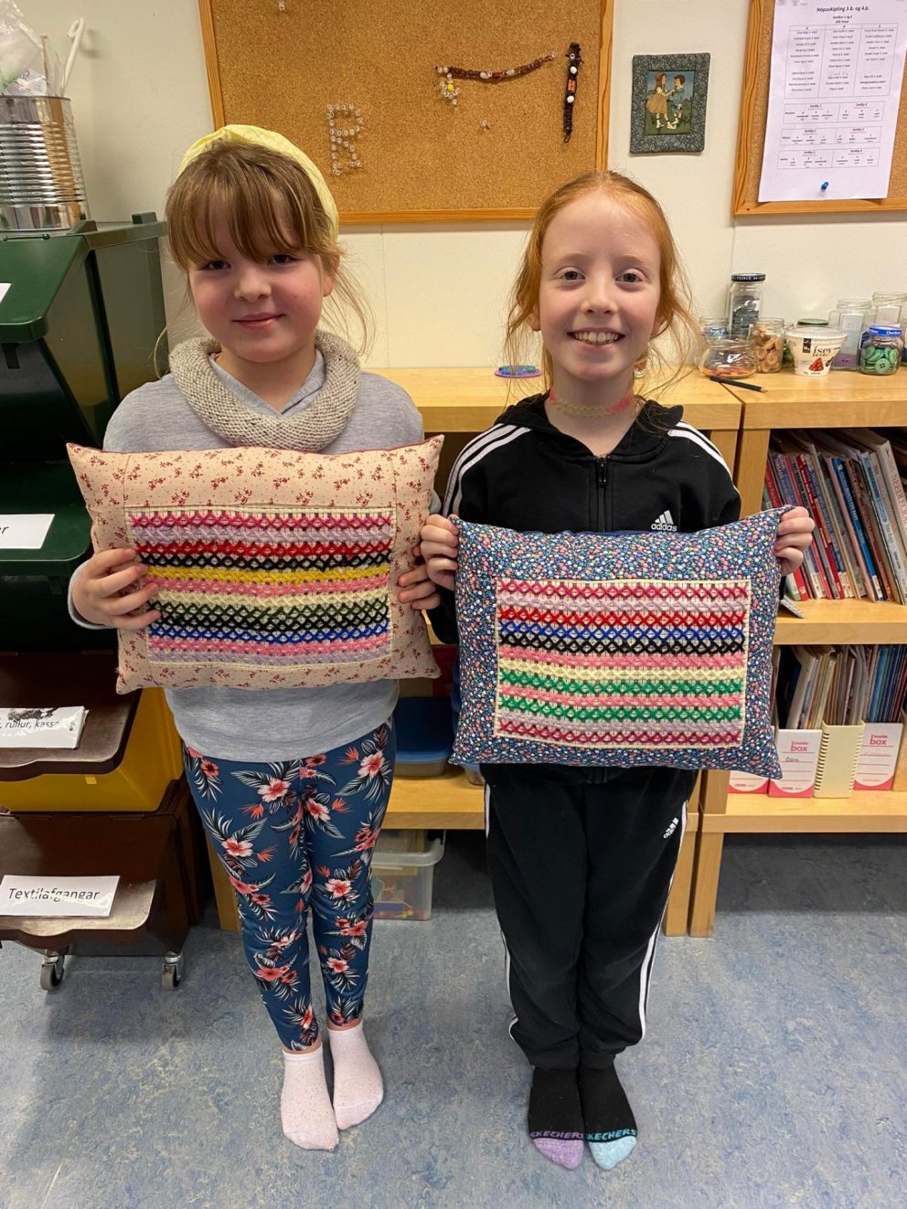 Nýjar myndir úr textílmennt