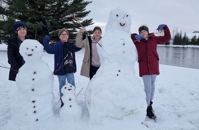 Útikennsla í desember