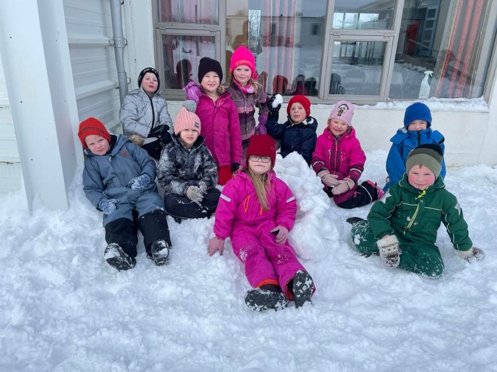 Stærðfræði í snjónum