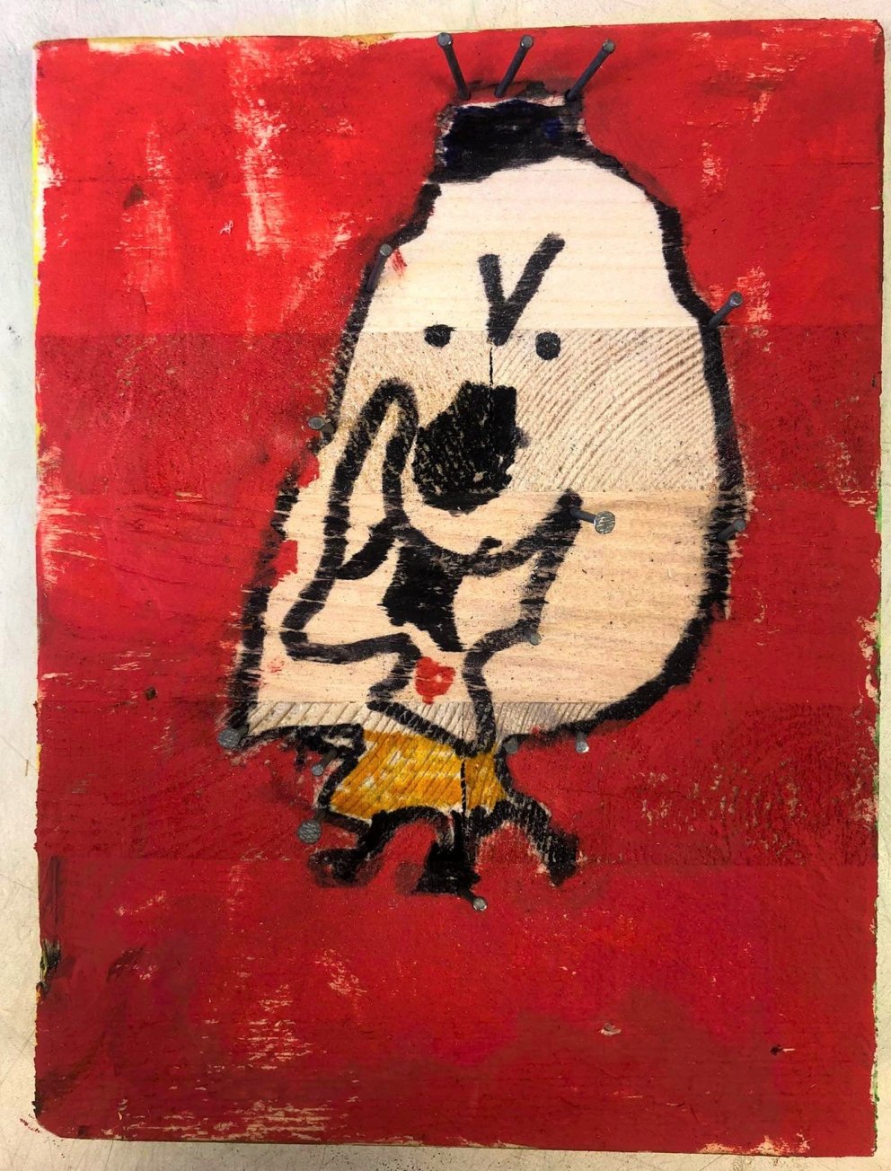 1. og 2.b. skapa naglalistaverk í smíði