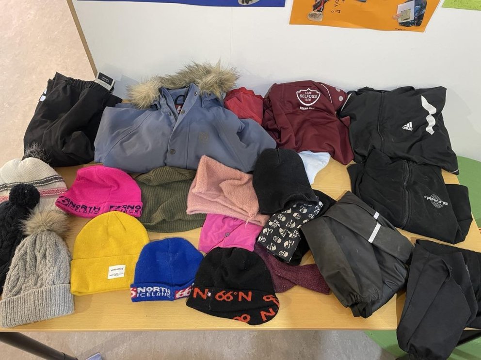 Óskilamunir á yngsta stigi.