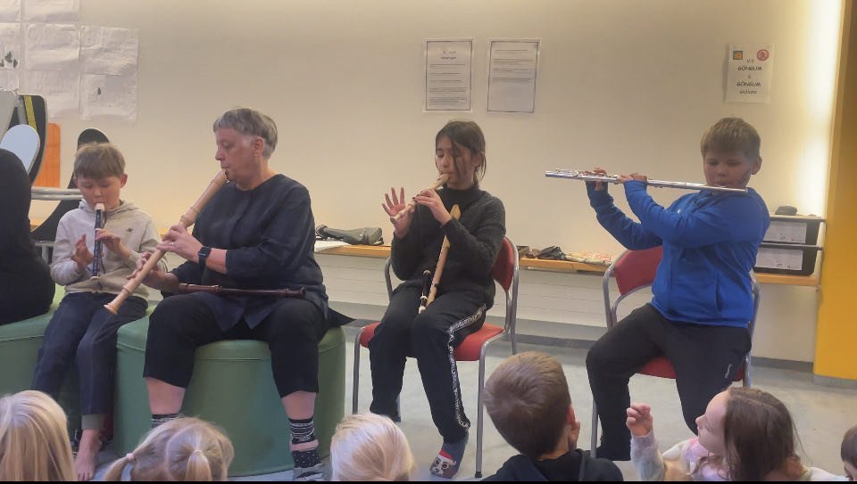 Flautukynning í söngstund