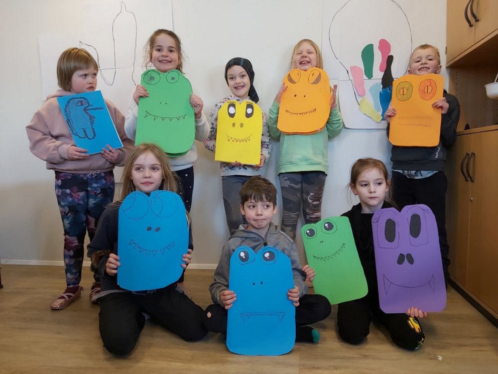 Risaeðlur í 3. bekk