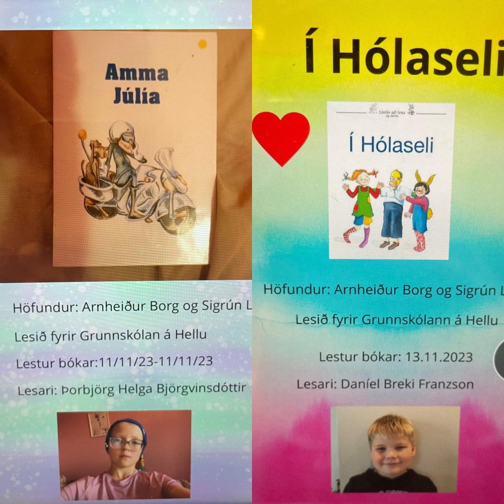 Okkar eigið hljóðbókasafn