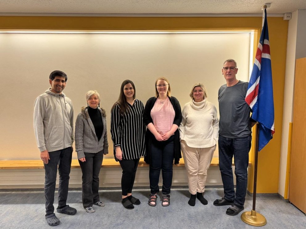 Heimsókn frá Belgíu