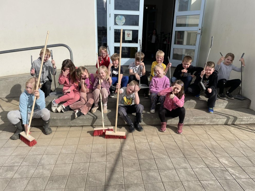 2. bekkur er kominn í sumargír