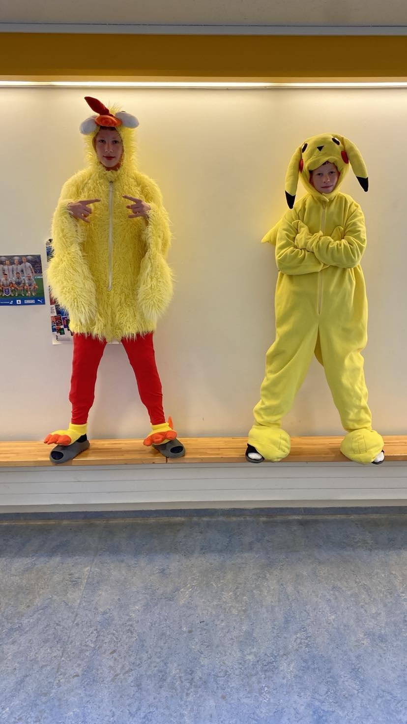 Lukkudýr Grunnskólans á Hellu í Skólahreysti