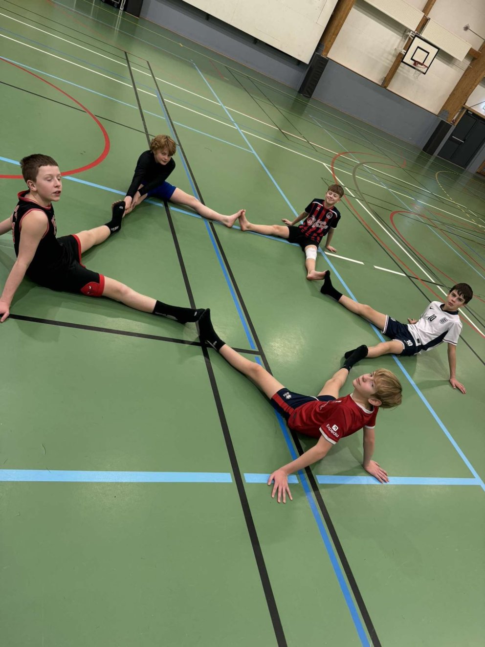 Frábær íþróttamenning í skólanum okkar