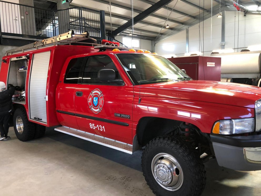 5. bekkur í heimsókn hjá Slökkviliðinu