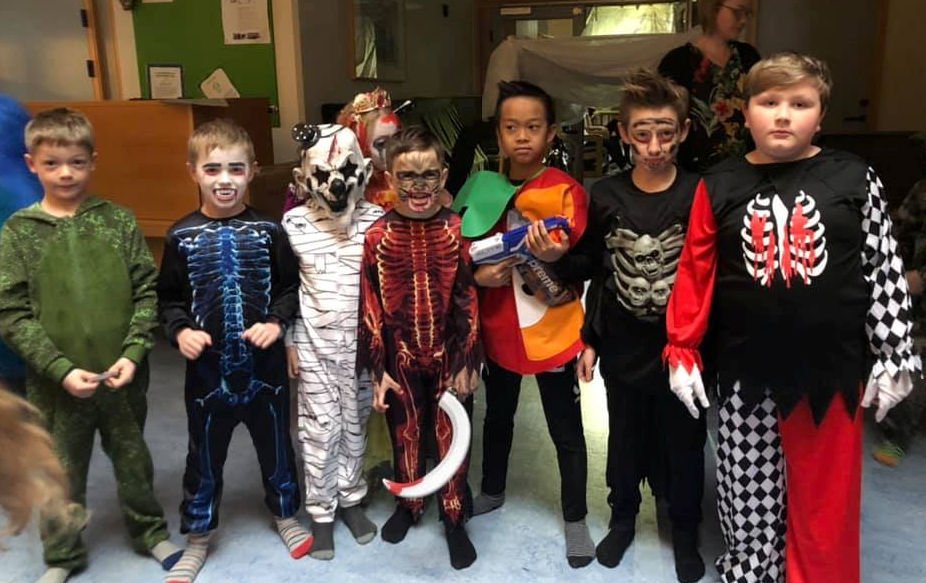 Hrekkjavaka á yngsta stigi