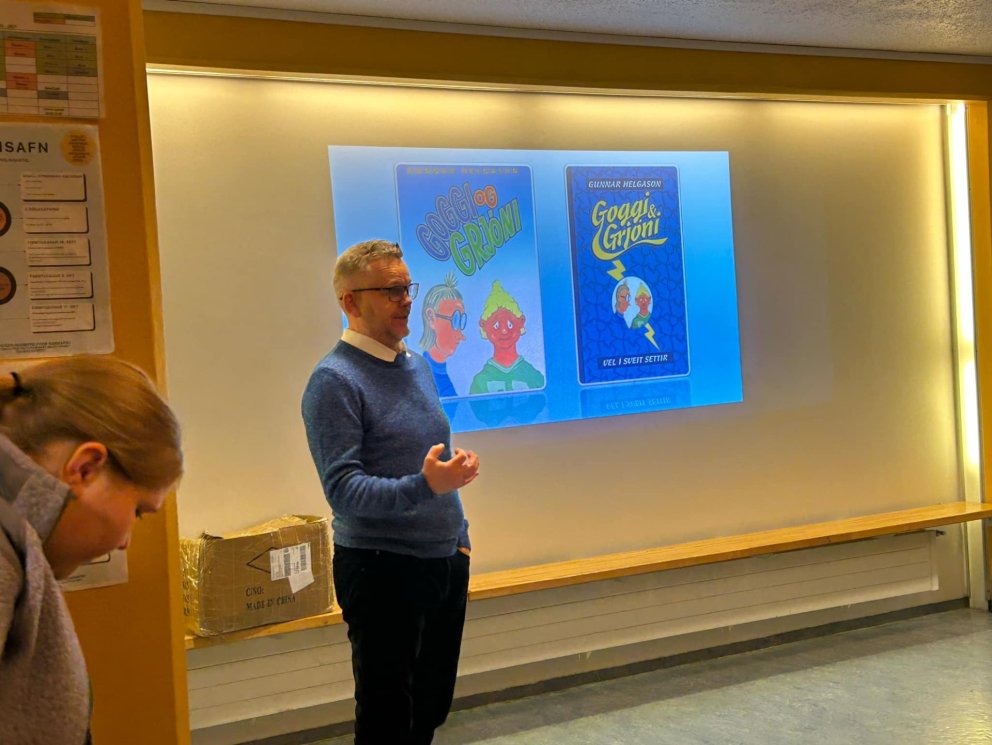 Skemmtileg heimsókn