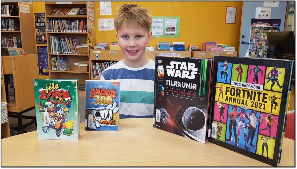 Frá bókasafni : Uppáhaldsbækurnar mínar