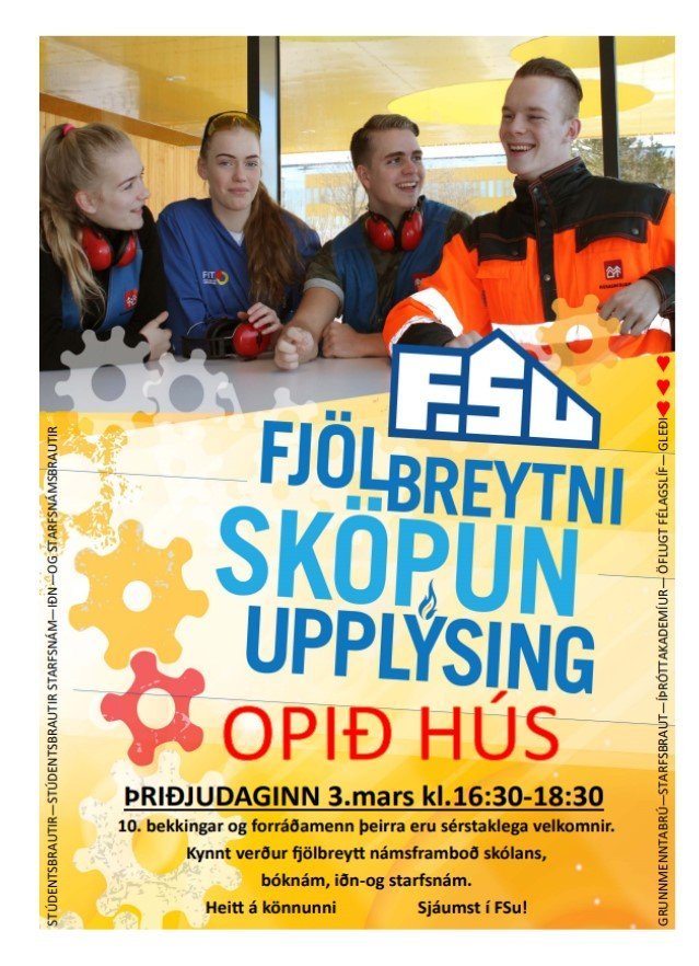 Opið hús í FSu
