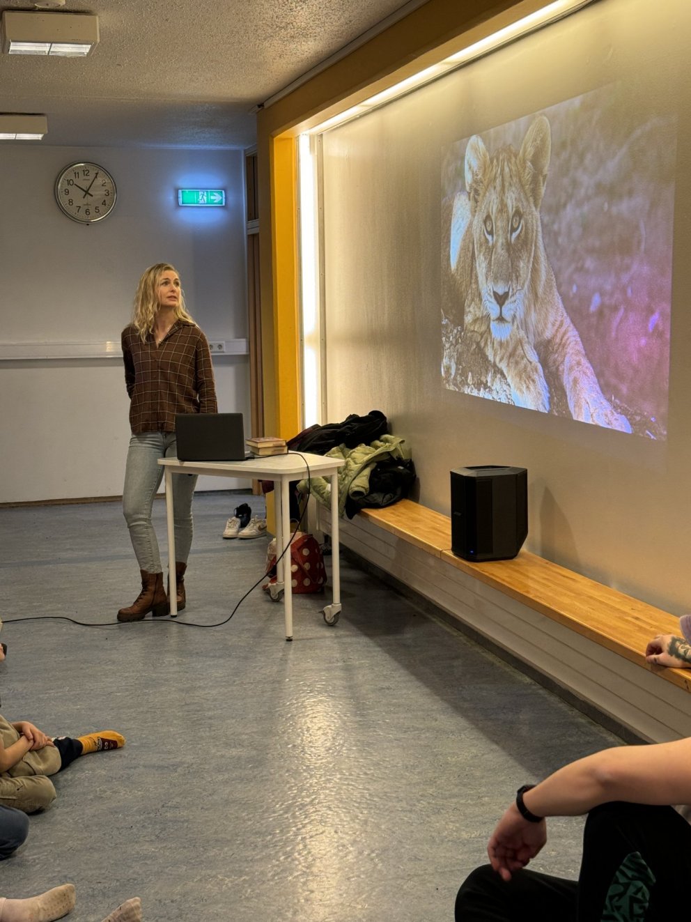 Fanney Hrund rithöfundur í heimsókn