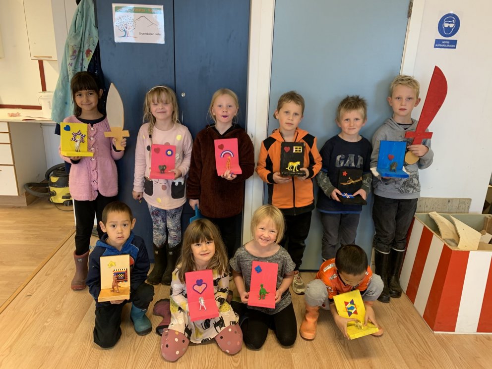 Smíði í 1. og 2. b.