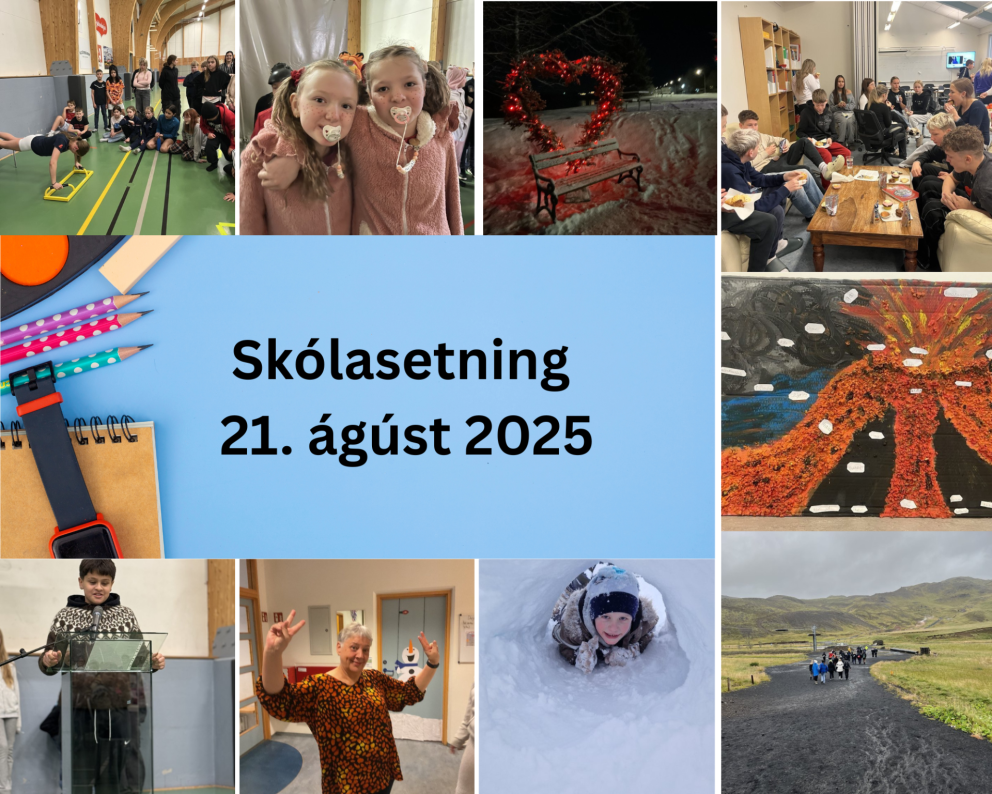 Skólasetning og fleira