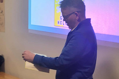 Skemmtileg heimsókn