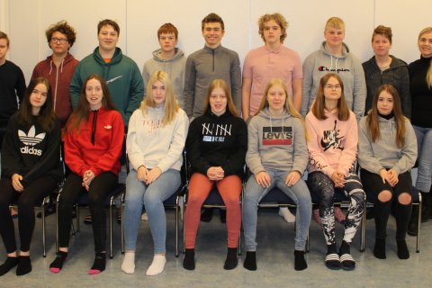 Bekkjarmyndataka í 10.b.