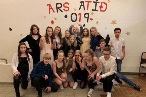 Árshátíð unglingastigs