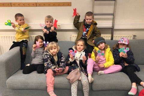 Skólahópar í textíl