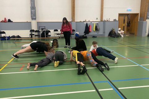 Vel heppnaður íþróttadagur Grænfánanefndar