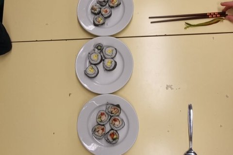 Sushi í heimilisfræði