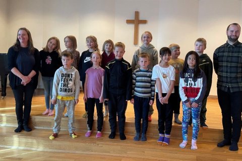 Tónleikar kórs yngsta stigs