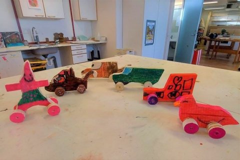 Smíði í 3. og 4.b. : Flott farartæki