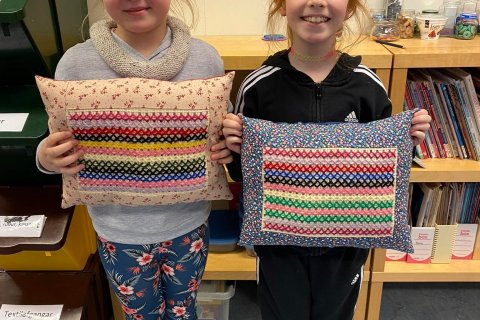 Nýjar myndir úr textílmennt