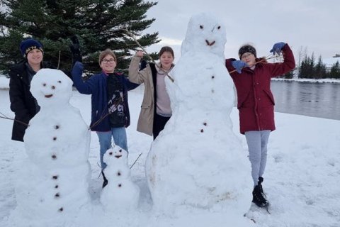 Útikennsla í desember