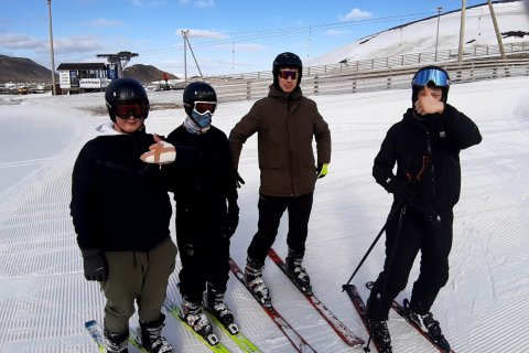 Skíðaferð unglingastigs