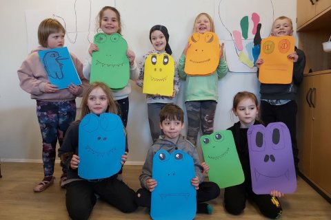 Risaeðlur í 3. bekk