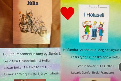 Okkar eigið hljóðbókasafn