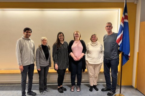 Heimsókn frá Belgíu