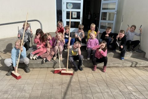 2. bekkur er kominn í sumargír