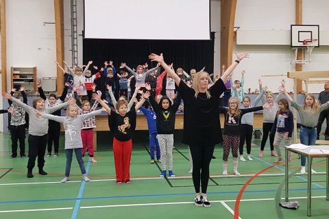 Æfingar fyrir vorhátíð