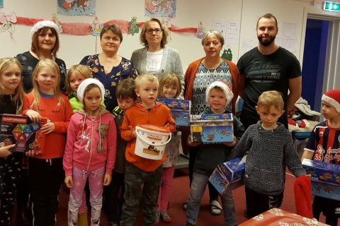 Fleiri gjafir til skóladagheimilsins