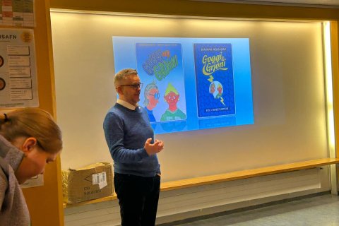 Skemmtileg heimsókn