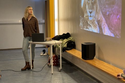 Fanney Hrund rithöfundur í heimsókn